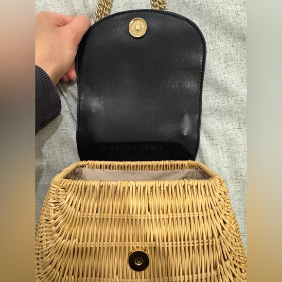 Sam Edelman Rattan purse - Picture 3 of 6